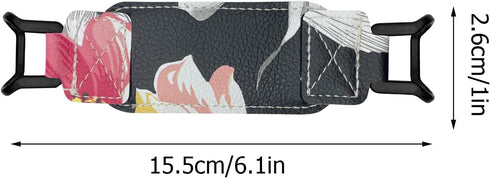 WQVSHRO 2PCS 6-8" Electronic Reader Hand Strap Ebook Versatile Portable Grip Secure Hand Strap for Ebook Mobile Phones
