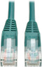 Tripp Lite Cat5e 350MHz Snagless Molded Patch Cable, Green, 5-ft (RJ45 M/M)