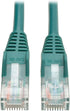Tripp Lite Cat5e 350MHz Snagless Molded Patch Cable, Green, 5-ft (RJ45 M/M)
