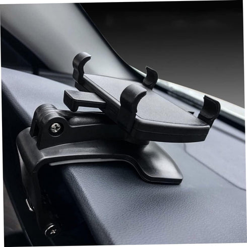 FONDOTIN 6.29X3.70X3.34In Car Phone Mount Dashboard Holder Universal Clip Stand for Vehicle Cell Phones Navigation Rack