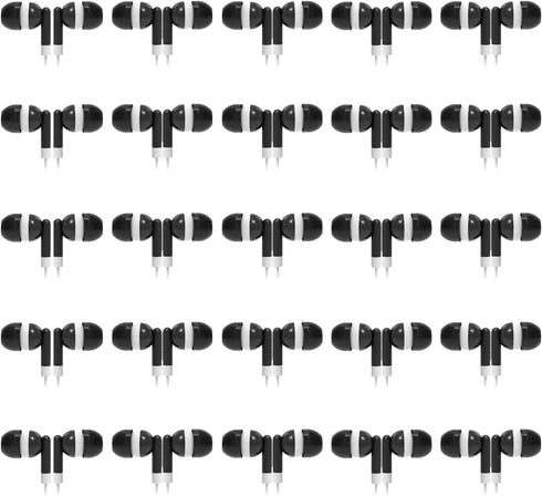 CN-Outlet Wholesale Bulk Earbuds Headphones 50 Pack for iPhone, Android, MP3 Player