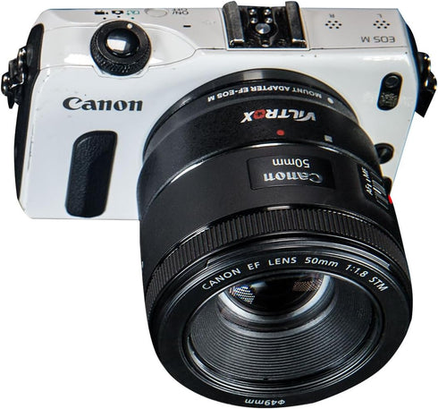 VILTROX EF-EOS M Lens Mount Auto Focus Adapter for Canon EF/EF-S Lens to Canon EOS M