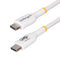 StarTech.com 13ft White USB-C Charging Cable, USB-IF Certified USB C Cable, 240W