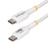 StarTech.com 13ft White USB-C Charging Cable, USB-IF Certified USB C Cable, 240W