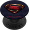 DC Comics Justice League Superman Logo PopGrip Phone Grip - Black, Compatible with Most Phones, Tablets, Cases