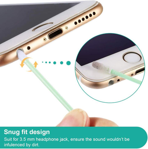 44 Pieces Cell Phone Cleaning Kit, USB Charging Port and Headphone Jack Cleaner Tool Set for iPhone & Android