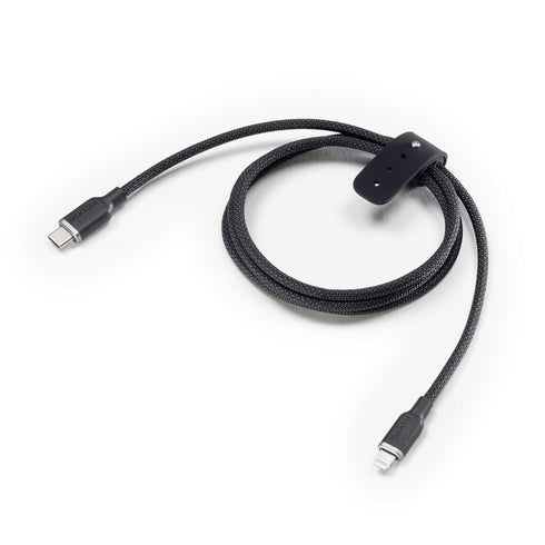mophie Charge Stream USB-C to Lightning Cable, 2m/6ft Silicone Cable, Enduraflex Reinforced, 30W Fast Charging