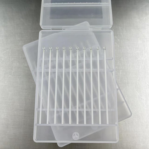 ESD Plastic Rod Lens Cleaning Swab (0.06/0.1inch), Sticky Gel Swab for Sensors, Cameras, and Electronics (2.5MM-10Packs)
