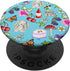 Coquette Aesthetic Botanical Garden Tea Blue Dollette PopSockets Standard PopGrip