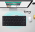 Arabic Keyboard, Wired Mini Portable Keyboard, USB Interface for Desktop Computer, 78 Keys, Ultra-Thin Mini Industrial