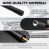 KVAEY 1.37" 4 2 3.14 Inch) Car Short Antenna, Stubby Aluminum Aerial Antenna with Screws & Rubber Gaskets, Shorty
