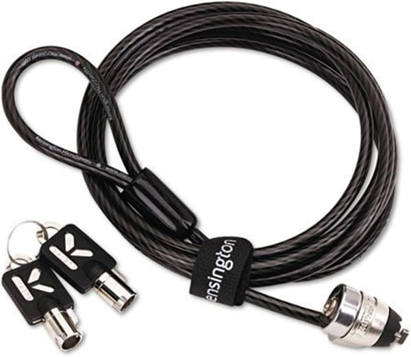 Kensington Master Lock Universal Notebook Security Cable, Black, 64032