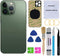 Rear Back Glass Replacement for iPhone 13 Pro 6.1 inch All Carriers with Professional Repair Tool Kits (Alpine Green)