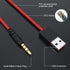 Alitutumao USB 3.5mm Cable Wire - Solo Wireless Headphones Charger Cord Compatible with Beats by Dr Dre