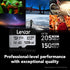 Lexar 128GB Professional Silver Plus microSDXC Memory Card w/SD Adapter, UHS-I, C10, U3, V30, Full-HD & 4K Video, Up to 205/150 MB/s Read/Write, for Videographers, Gamers (LMSSIPL128G-BNANU)