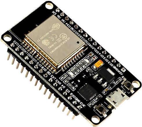 ESP-WROOM-32 ESP32 ESP-32S Development Board, 2.4GHz Dual-Mode WiFi + Bluetooth, Compatible with Arduino IDE (3PCS)