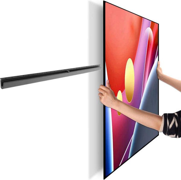 AENTGIU Studless TV Wall Mount, No Drill Drywall TV Mount for 32-75 Inch