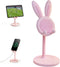 gsplmm 1 Pack Cute Phone StandBunny Favor Cell Phone Stand for DeskCute Rabbit