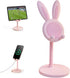 gsplmm 1 Pack Cute Phone StandBunny Favor Cell Phone Stand for DeskCute Rabbit