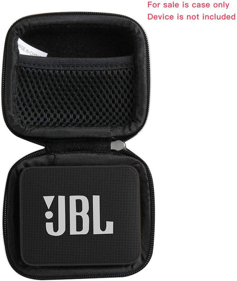 Hermitshell Travel Case for JBL GO2, Waterproof Ultra Portable Bluetooth Speaker (Black)