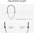 815 inches, Plaud NotePin Neck Strap Lanyard, Adjustable Length Secure Alloy Hook, Accessory for NotePin AI Voice