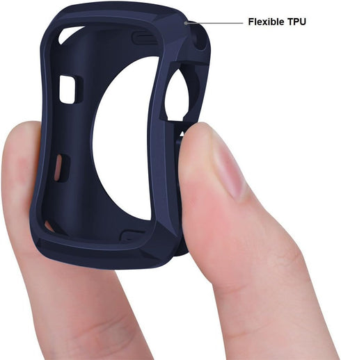 Wolait 42mm Compatible Apple Watch Case, Rugged Protective Case + Tempered Glass Screen Protector, Navy for Series 3,