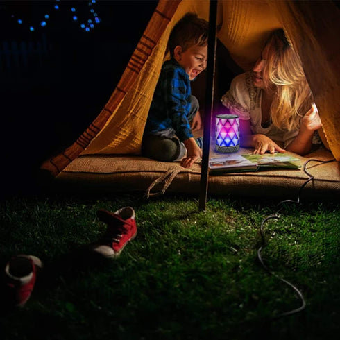 LFS Portable Bluetooth Speakers, Night Light Waterproof, Lightweight for Travel, Pool, Beach, Gifts for Kids and Women