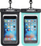 Hiearcool Waterproof Phone Pouch for iPhone 16 15 14 13 Pro Max, IPX8 Cellphone Dry Bag, 2Pack