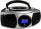 HANNLOMAX HX-315CD Portable CD/MP3 Boombox, AM/FM Radio, Bluetooth, USB Port for MP3 Playback, LCD Display, AC/DC Power