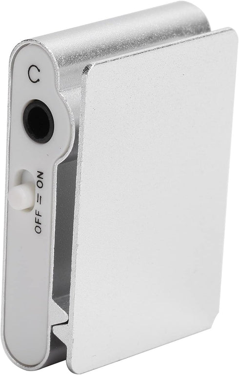 Wisoqu MP3 MP3 Player, Portable Digital Music Media Player Mini Back-Clip Player with Earphone and USB Cable