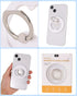 Magnetic Phone Grip (MagGo), Removable Phone Holder Stand, Adjustable Finger Ring Grip Compatible with MagSafe iPhone