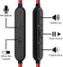 Geekria Audio Cable with Mic, Compatible with ATH-M20xBT/M50xBT2, Denon AH-MM300 Headphones, 4ft/1.2m