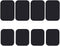 Best Tek Mount Metal Plate - Phone Magnet Sticker, 8 Pack for Magnetic Mount