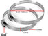 WiTi Universal Vertical Pole Mount for Security Camera, Solid Metal Bracket with Loops for CCTV Cameras (Small Size)