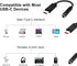 USB Type C to 3.5mm Audio Jack Headphone Adapter for Samsung S22, S21, S20 FE, Galaxy Z Flip 3, Note 20