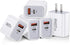 5 Pack USB C Wall Charger Block Boxeroo Dual Port PD Fast Charging Adapter for iPhone 13 12 11 Pro Max & Google Pixel