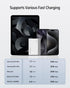 30W Mini Power Bank, 10,000mAh Portable Charger with Dual-Charging Ports, Compatible with iPhone 15/14 Series
