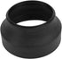 Camera Lens Hood Shade, Rubber Metal Collapsible, Reduces Sunlight for Various Brands (82mm)