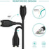 E ECSEM Charger Replacement Clip for Garmin Vivoactive 3, 4, 4S, 5 GPS Smartwatch