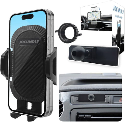 Car Phone Mount for 2009-2017 Volkswagen VW Tiguan SUV, Thick Case Friendly Mobile Phone Holder Cell Navigation Bracket