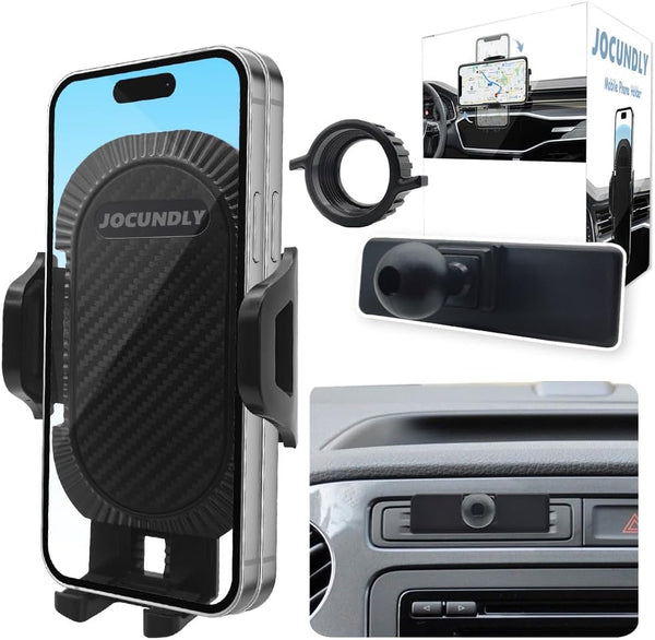 Car Phone Mount for 2009-2017 Volkswagen VW Tiguan SUV, Thick Case Friendly Mobile Phone Holder Cell Navigation Bracket