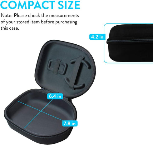 TUDIA EVA Empty Case - Compatible with HyperX Cloud Flight Wireless Gaming Headset, Hard Travel Storage Case