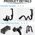 Portable Cell Phone Holder for Stroller, Non-Slip Flexible Arm Phone Mount, Stroller Accessories for Treadmill, Spin