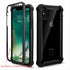Case for Apple iPhone Xs Max, Clear & Black Shockproof Heavy Duty Armor Protective Cover, Rugged Bumper - AR-BK