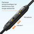 3.5mm MP3 Dual Driver Wired Ear Buds with Mic and Extra Bass, Ear Phones with Cord, Jack Plug in Headphones, Wire
