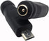 USB to DC Power Adapter, Micro Male to DC 5.5x2.1mm Female Connector for Laptop PC Charging
