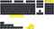 KPREPUBLIC XDA V2 Gentleman Set Dye Sub Keycap Set Thick PBT for GH60 Poker 87 TKL 104 ANSI XD64 BM60 XD68 BM65 BM68