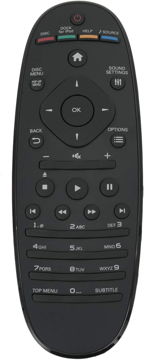 YKF291-009 Replacement Remote Control for Philips Home Theater System HTS5131, HTS5561, HTS5581, HTS5591, HTS7201,