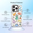 MOSNOVO iPhone 15 Pro Case - Clear TPU Bumper with Cute Joyful Dinosaur Design, 6.1" Drop Impact Protection
