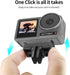 JOYSOG 4/Action 3/Action 2 Action Camera Magnetic Adapter Mount for OSMO Action Quick Release Adapter with Connection